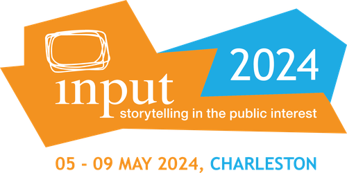 Input 2024. Storytelling in the public interest. May 5-9, 2024, in Charleston.