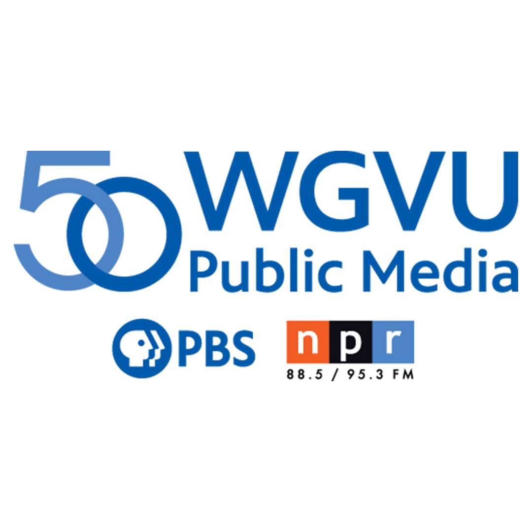 WGVU Public Media 50th Anniversary logo